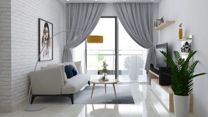 Việc trang trí và kết hợp màu sắc trong căn hộ 30m2 trở nên đơn giản và linh hoạt hơn