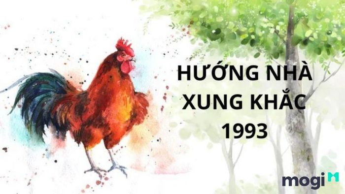 Hướng xung khắc cho nam gia chủ tuổi Quý Dậu 1993