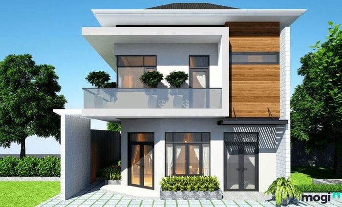 Việc xây nhà 2 tầng bằng bê tông sẽ thay đổi theo tình trạng nền đất xây dựng.