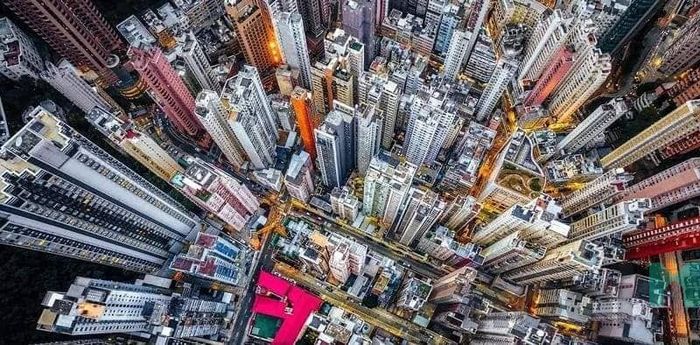 Mật độ xây dựng tại các thành phố phát triển hiện nay.
