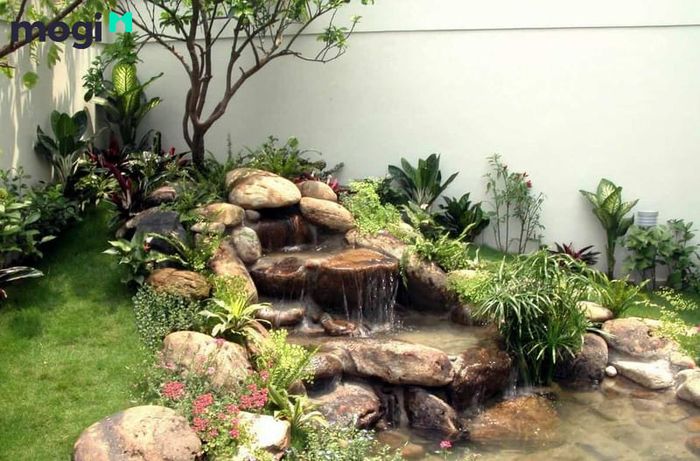 tiểu cảnh sân vườn mini 5