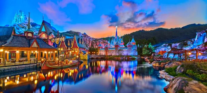 The goal of World of Frozen is to bring the enchanting kingdom of Arendelle to life for visitors.