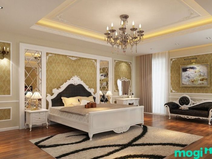 Trần thạch cao cổ điển 5 sang trọng và độc đáo