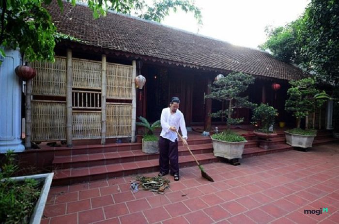 Ngôi nhà của nghệ sĩ Vượng Râu.