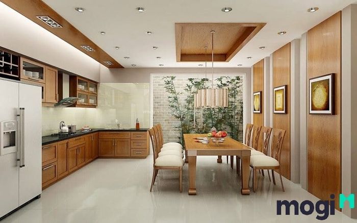 Nhà bếp là nơi tập trung nguồn năng lượng tích cực cho gia đình