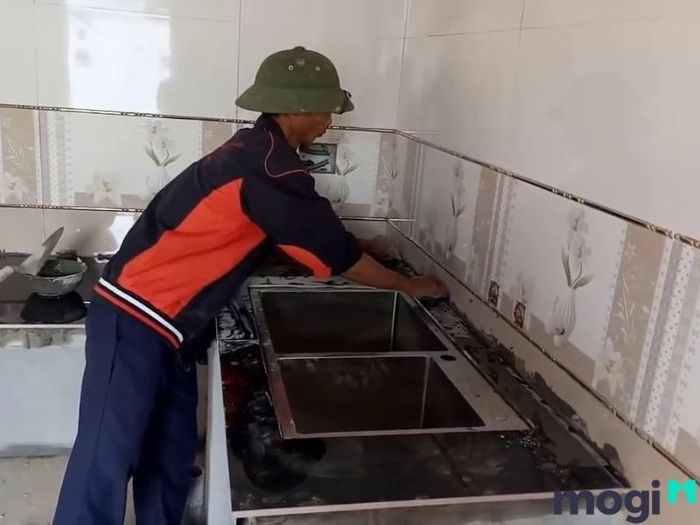 Lưu ý khi thi công đá granite kim sa đen