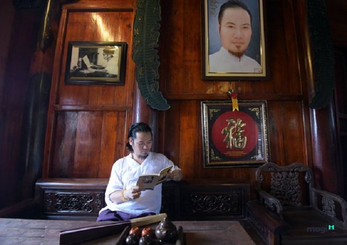 Không gian sống của nghệ sĩ Vượng Râu.