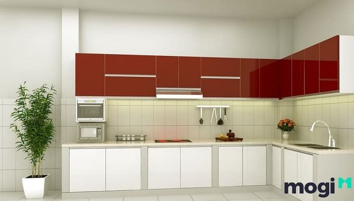 Giữ cho không gian nhà bếp luôn sạch sẽ và ngăn nắp
