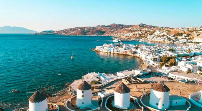 Mykonos is renowned for its vibrant nightlife scene.