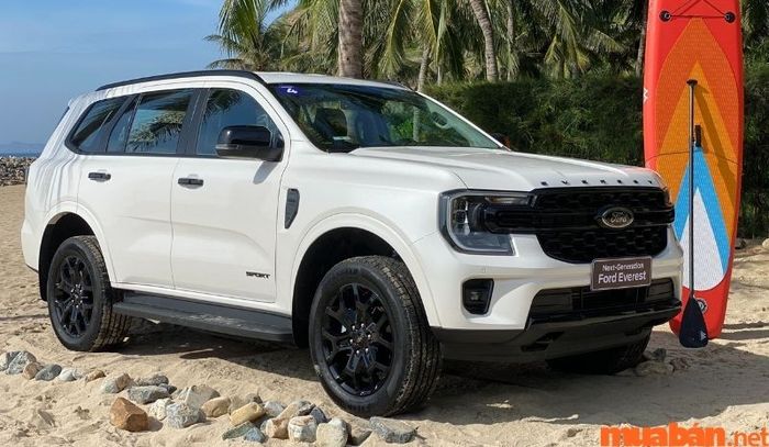 Ford Everest được đánh giá là đối thủ nặng ký của Toyota và Hyundai trong phân khúc SUV.