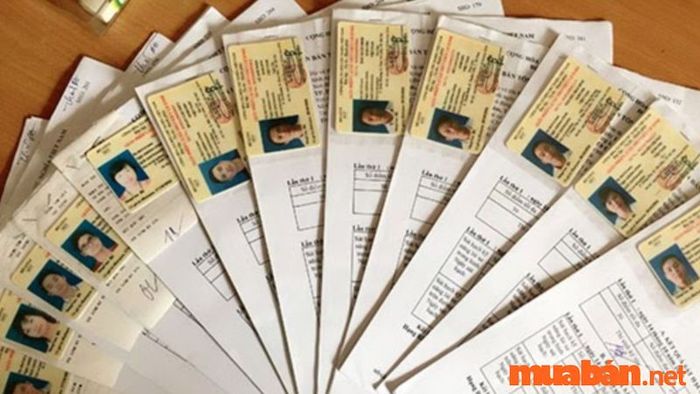 hồ sơ đăng ký thi bằng lái xe máy