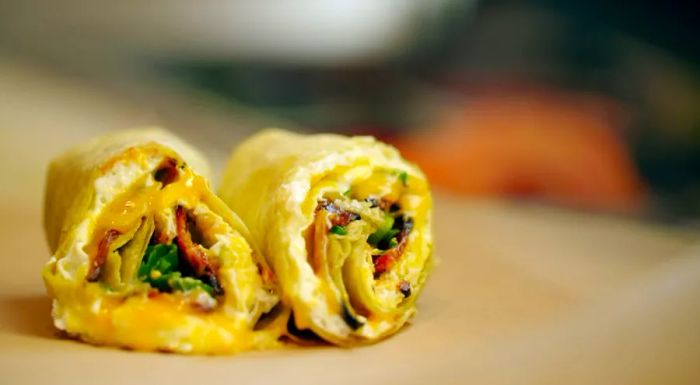 The Oaks Gourmet serves an unforgettable breakfast burrito.