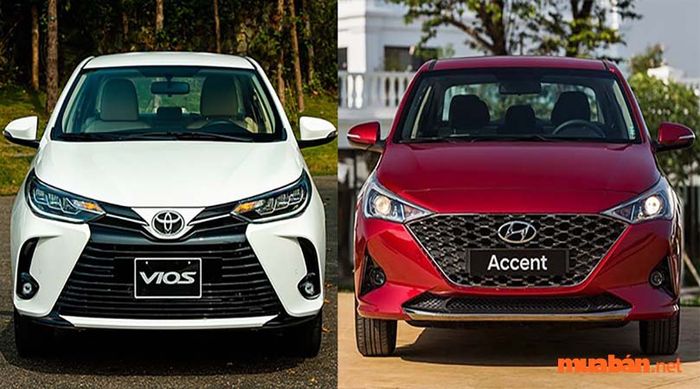 Giới thiệu tổng quan về Toyota Vios và Hyundai Accent