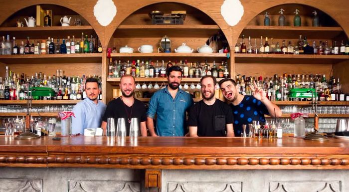 The Clumsies in Athens has been ranked the third-best bar in the world.