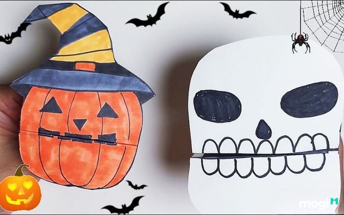 Trang trí lớp học cho Halloween