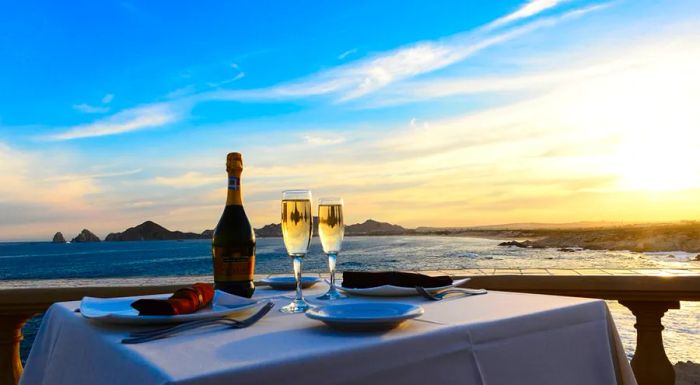 Experience breathtaking views and bold flavors at Sunset Monalisa.