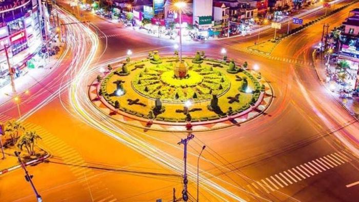 Ngã Tư Đồng Xoài thuộc tỉnh Bình Phước, một vị trí trọng yếu của khu vực Đông Nam Bộ