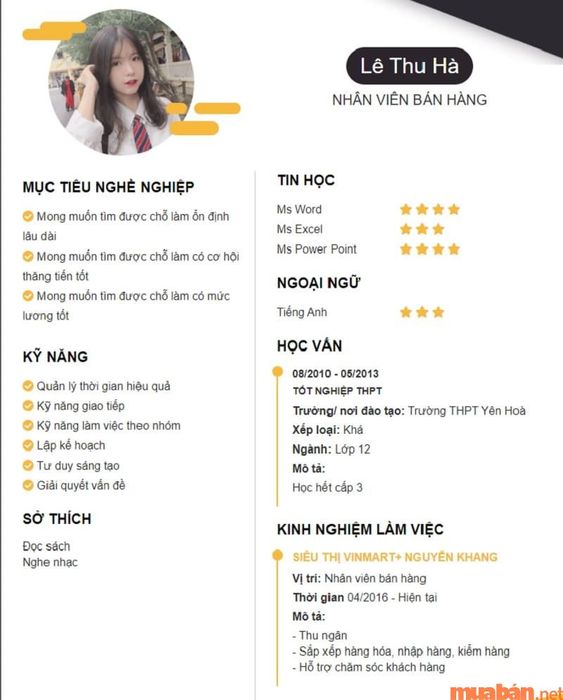 Khi có kinh nghiệm, bạn sẽ dễ dàng nổi bật và tạo lợi thế trong quá trình ứng tuyển.