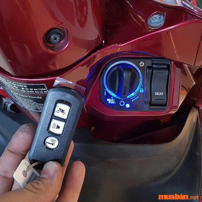 Hướng dẫn mở khóa xe Vision