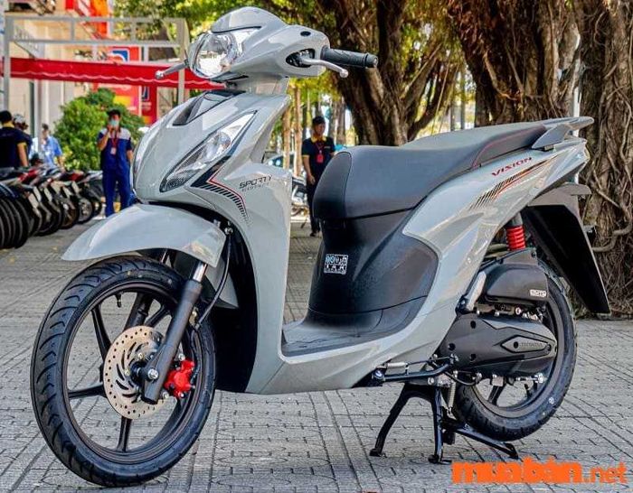 Xe Vision được trang bị lốp không săm (không ruột)