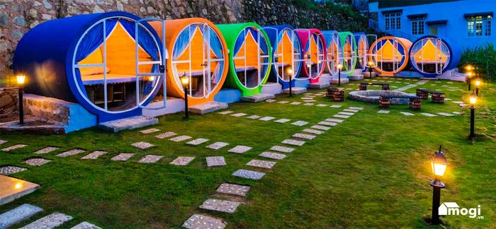 Khách sạn hình ống xinh đẹp tại Đà Lạt
