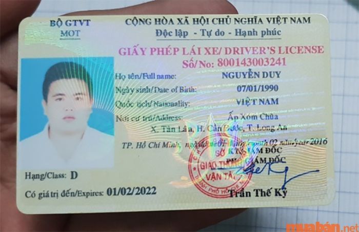 Lái xe 16 chỗ cần bằng lái hạng D.