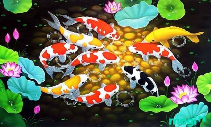 Mẫu 1: Quà Mừng Khai Trương - Tranh Mang Ý Nghĩa May Mắn