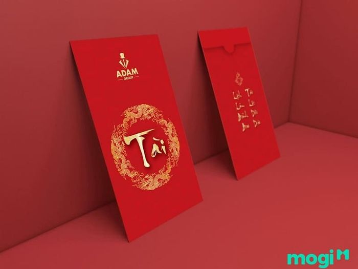 Mẫu 1: Quà Mừng Khai Trương – Phong Bao Chúc Phúc