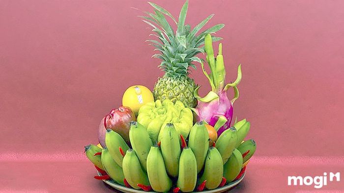 Mâm ngũ quả trong lễ nhập trạch chung cư