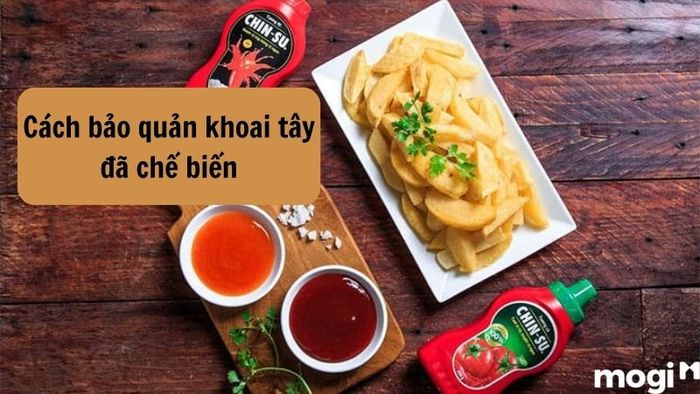 Cách bảo quản khoai tây