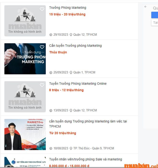 Nhanh chóng tìm việc trưởng phòng marketing uy tín tại Mytour