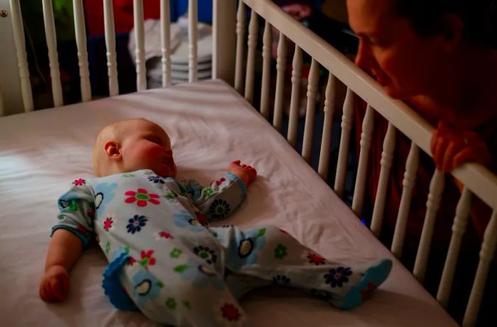 Babies fall asleep more quickly than adults because their circadian rhythm and homeostatic systems are still developing, according to Dr. Raj Dasgupta, associate program director at Huntington Memorial Hospital.