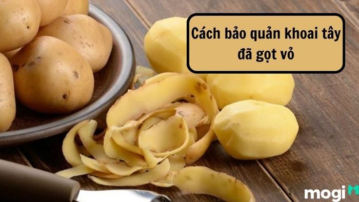 Phương pháp bảo quản khoai tây