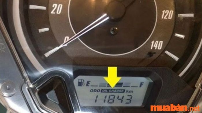 Đèn báo thay dầu xe Lead