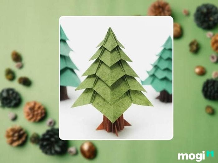 Mẫu 2: Phụ kiện trang trí từ giấy tái chế