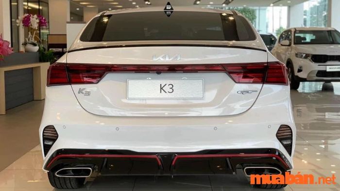 Đánh giá về đuôi xe của KIA K3