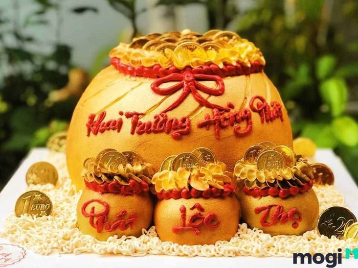 Mẫu 3: Quà Mừng Khai Trương - Bánh Kem Sáng Tạo