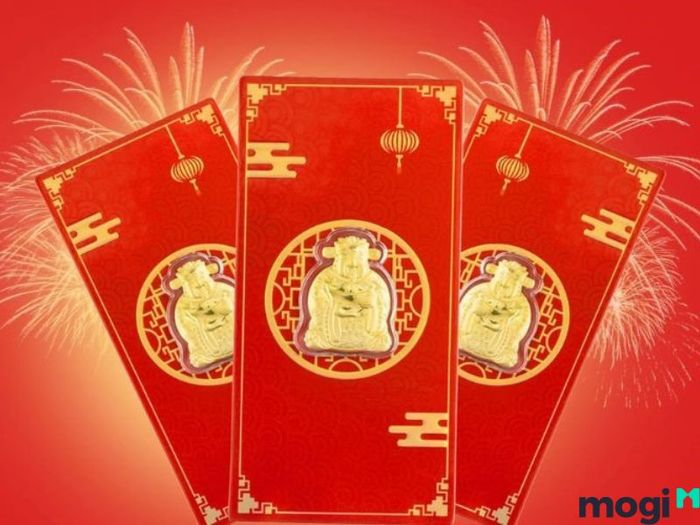 Mẫu 2: Quà Mừng Khai Trương - Phong Bao May Mắn Chúc Tài Lộc