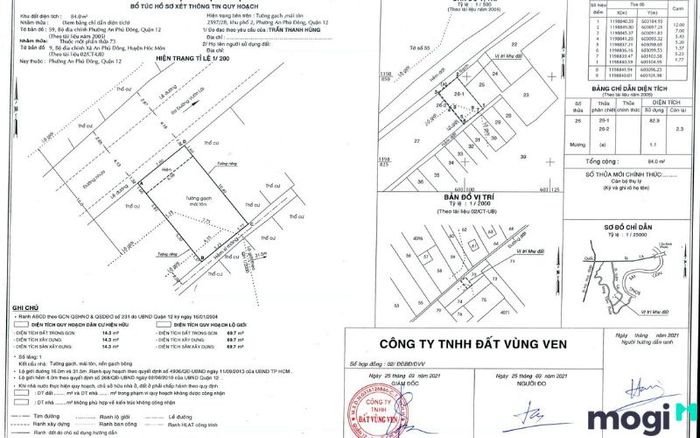 Cách xác định hướng đất qua bản vẽ