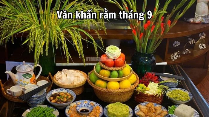 Mẫu văn khấn rằm tháng 9 đầy đủ và chuẩn nhất