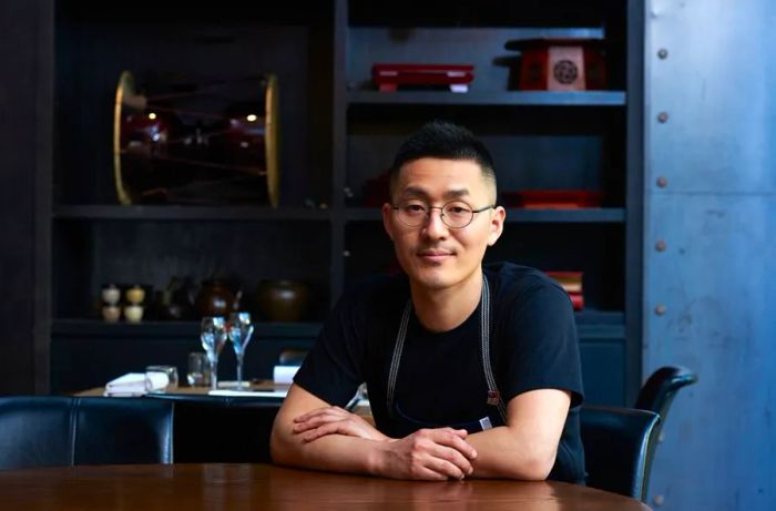 Chef Mingoo Kang, of the renowned Mingles restaurant in Seoul.