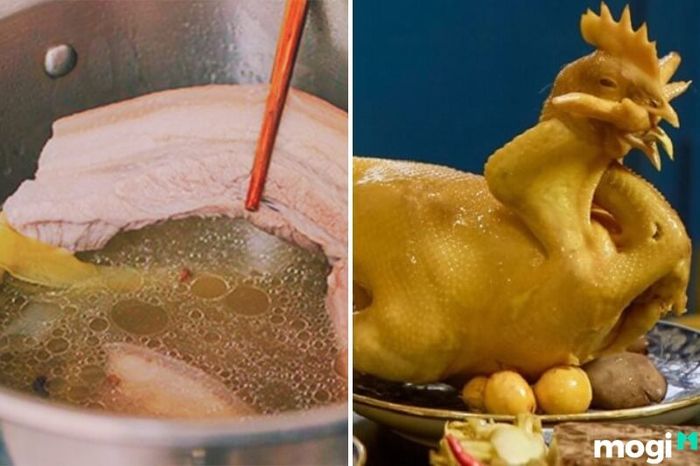 Mâm mặn cúng Tết Hạ Nguyên