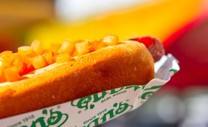 Nathan's Famous on Surf Avenue in Coney Island has been a landmark since 1916.