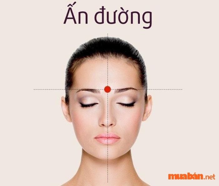 Nốt ruồi ở trán