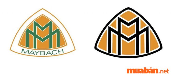 Logo Maybach cũ và mới