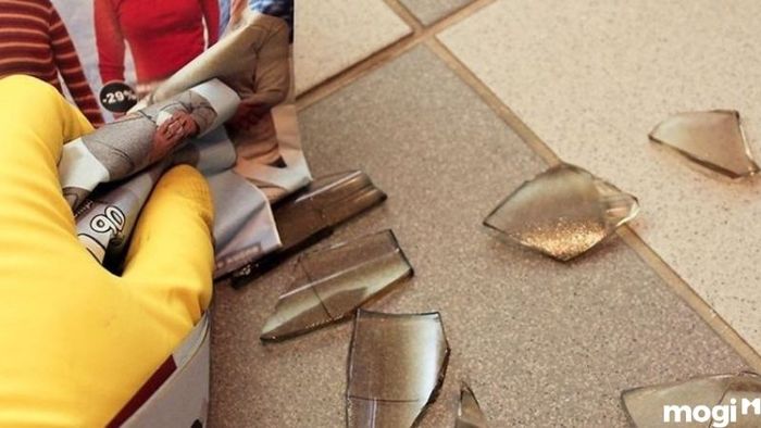 Bể ly mang điềm báo gì? Dọn dẹp mảnh vỡ để xua tan vận xui