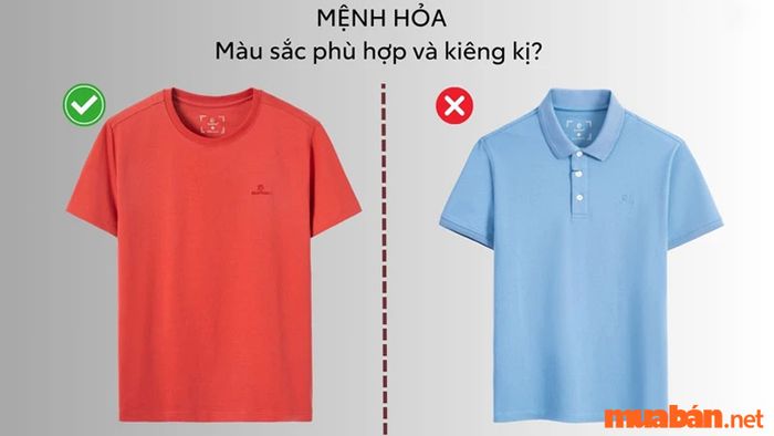 Mệnh Hỏa hợp màu gì?