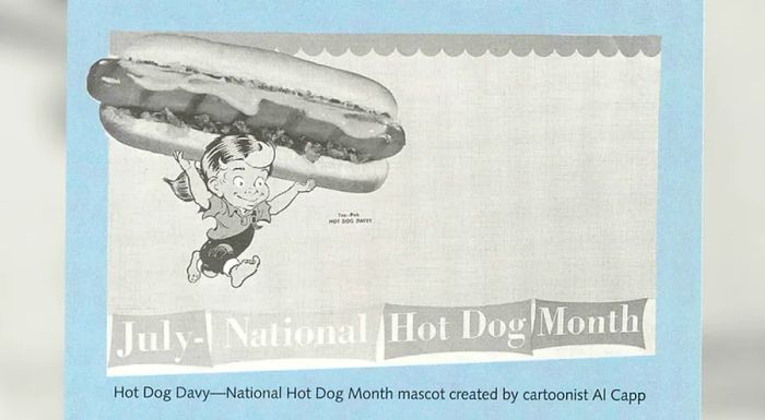 July is recognized as National Hot Dog Month.