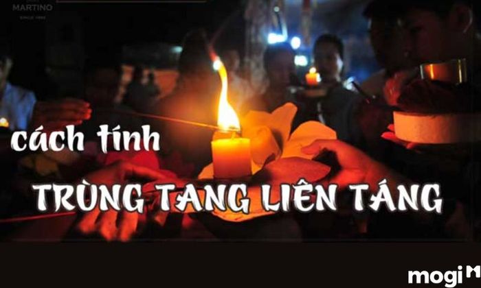 Cách tính trùng tang liên táng