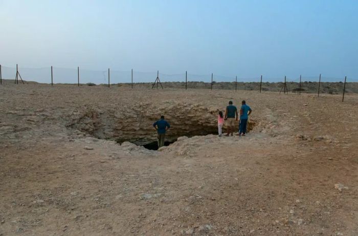 Musfur holds the title of Qatar's largest sinkhole.